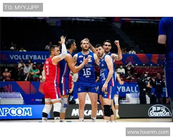 埃及男排与巴西男排激战正酣谁能在世界赛场上笑到最后